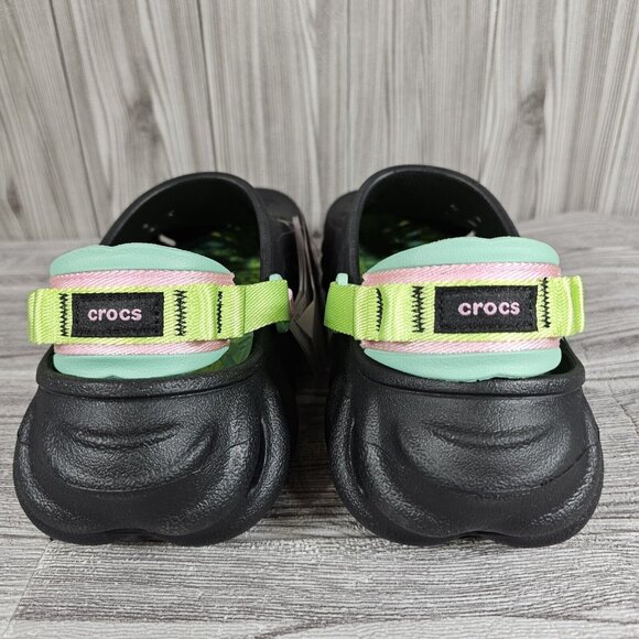 Crocs Echo Clog Shoes Spring Break Edition Black/Multicolored - Men\'s Size13 NEW main image 16